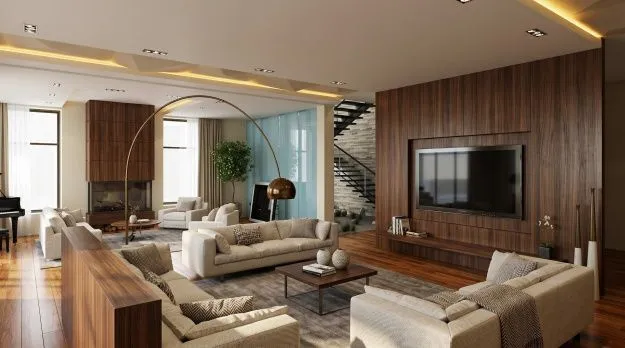 Дизайн-проекты интерьеров коттеджей
